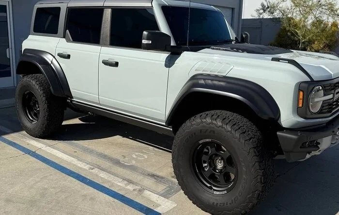 Bronco Raptor gets 17" Volk Racing TE37XT wheel upgrade