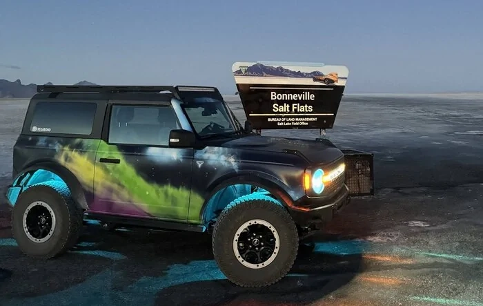 Bonneville Salt Flats - Baja Mode in Bronco Badlands w/ ProCal Tune 💨
