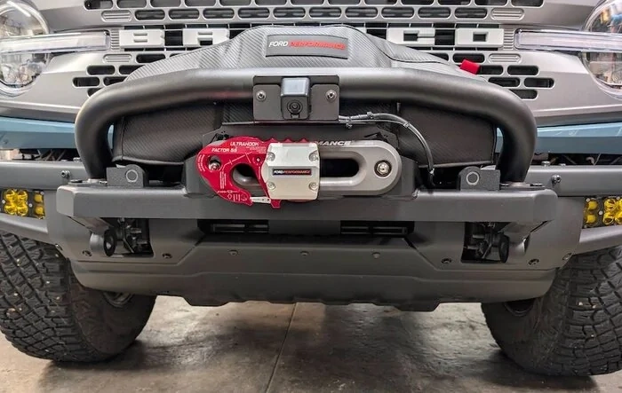 Ford Performance Winch with Sensors (ACC, Camera, and Parking) Works Fine; Parts List and Photos