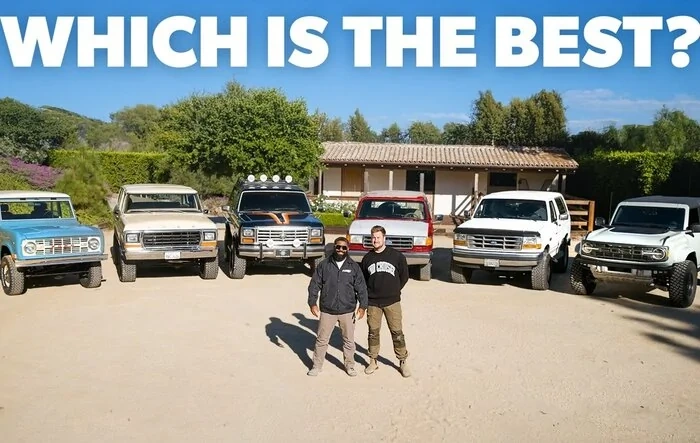 We Drove Every Ford Bronco Generation - Donut Media