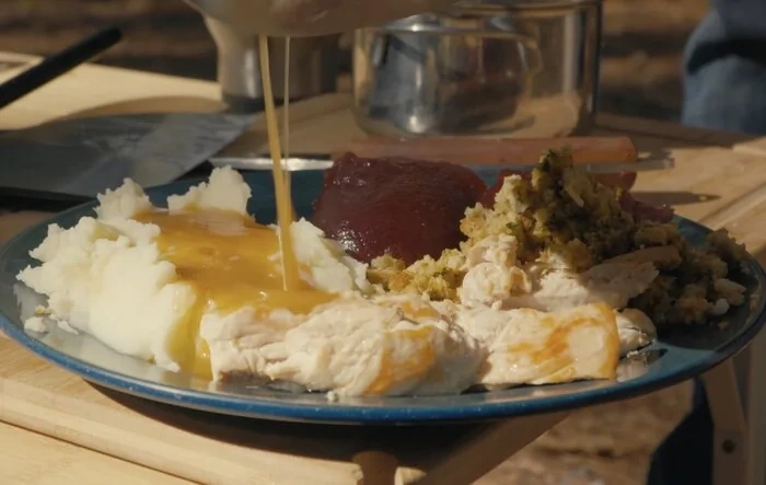 Happy Thanksgiving! Overland Turkey dinner (and wolves!)