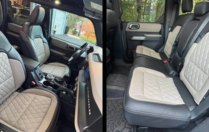 Katzkin seat install - Wildtrak interior