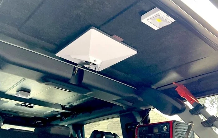 Starlink Mini installed for remote camping
