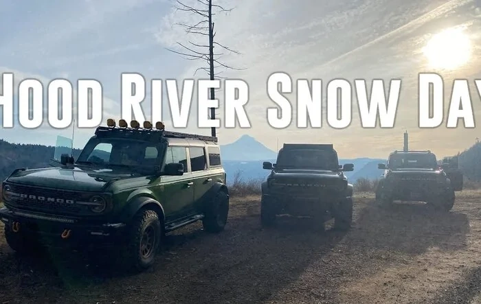 Hood River Snow Day