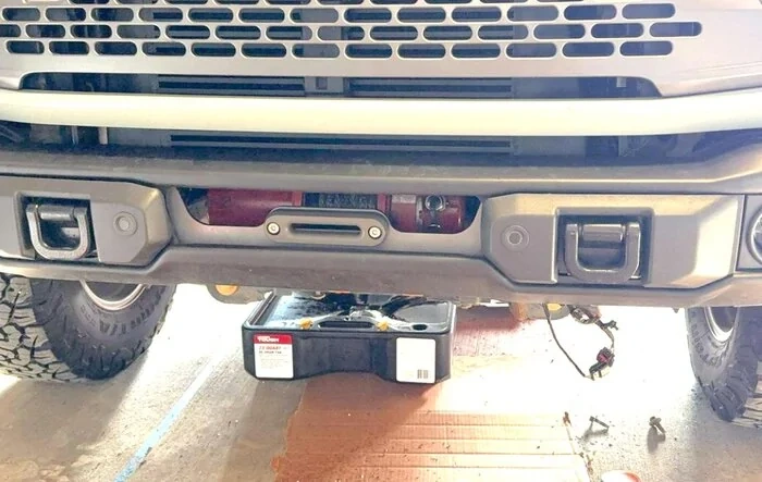 Highest Hidden Winch Install - w/ stock skid plates and bumper
