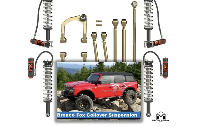 Metalcloak Game-Changer Suspension, Fox Edition for Bronco 6G