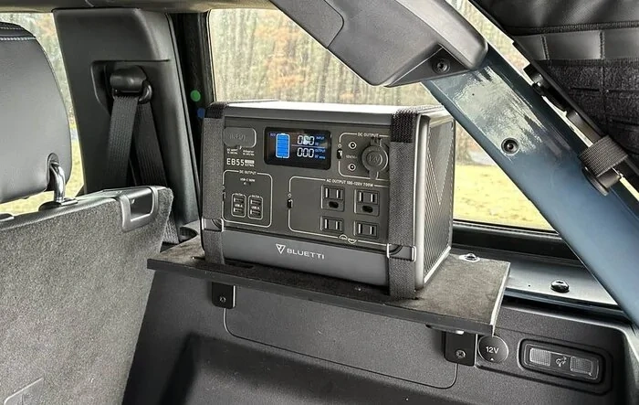 Battery Shelf / Power Station Mount DIY Solution for Ford Bronco