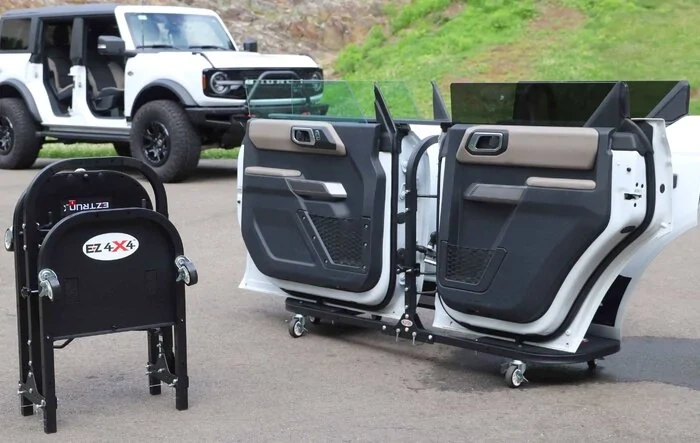 Protect Your Bronco Doors - Introducing The EZ Door Cart by EZ4x4