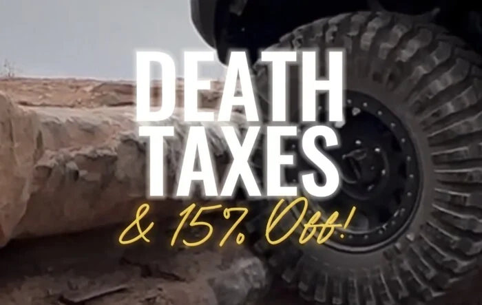 GOAT FABRICATION DEATH & TAXES SALE! 15% OFF + FREE SHIPPING!