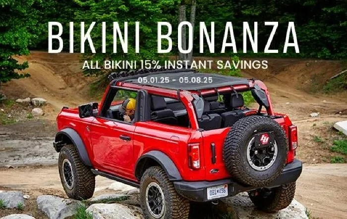 Save on Shade: Bikini Top Sale from Bestop!