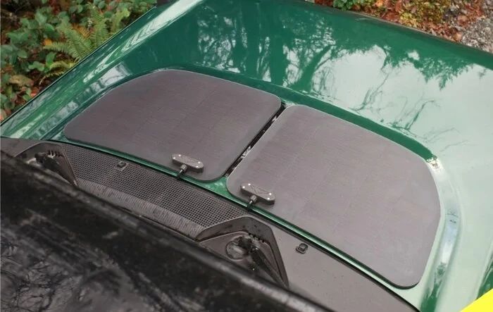 Installed Solar Panels on my Bronco Hood 🎥