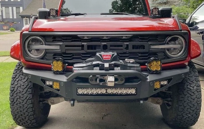 2024 Bronco Raptor - Bumpers, Winch and Lights Build