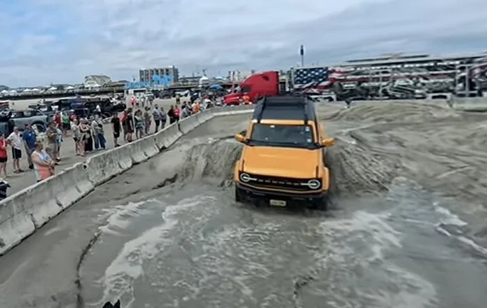 2025 Bronco Invasion sand course (video)