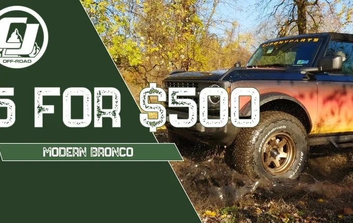CJ Pony Parts Top 5 Bronco Mods For Under $500 [VIDEO]