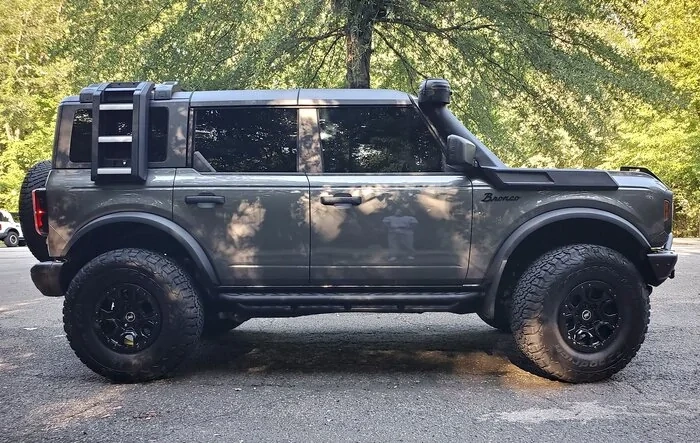 Modified Airaid Snorkel installed