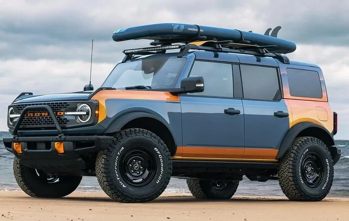 One-Off Bronco and Bronco Sport Silver Lake Dunes Project Vehicles