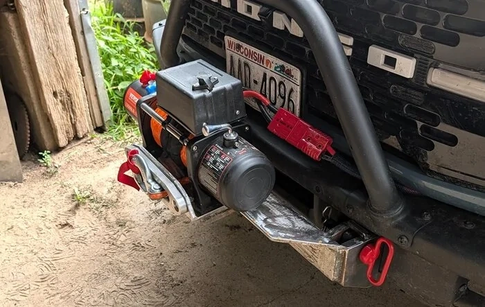 My Removable Winch Mount Getting Close!