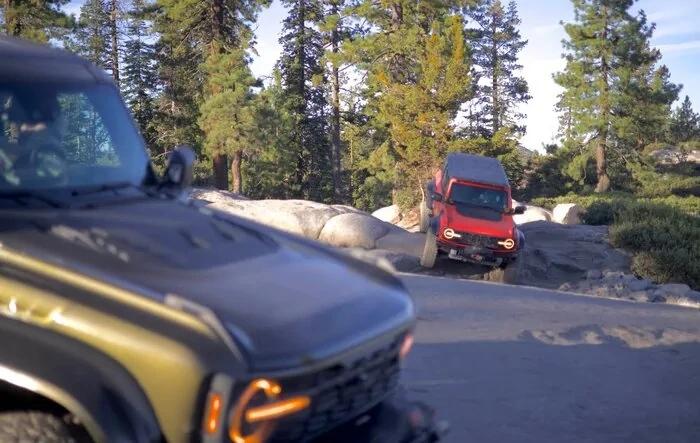 Two Bronco Raptors do the Rubicon in a Day