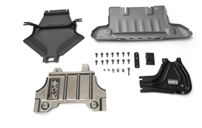Bronco Raptor Full Skid Plates Kit now available from Ford Performance Parts