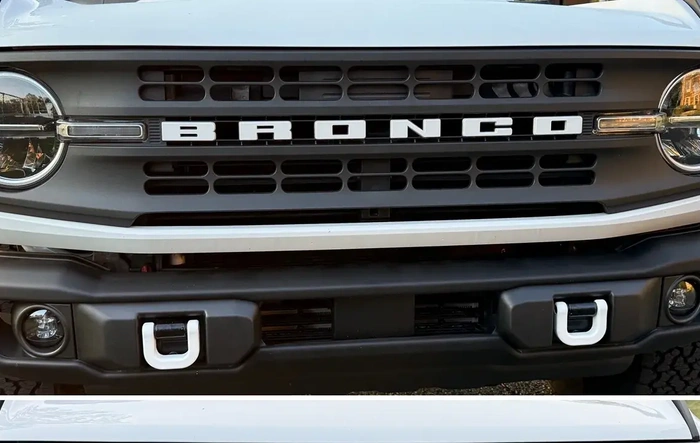 One rattle can, 2 Broncos - Capable Bumpers get a makeover