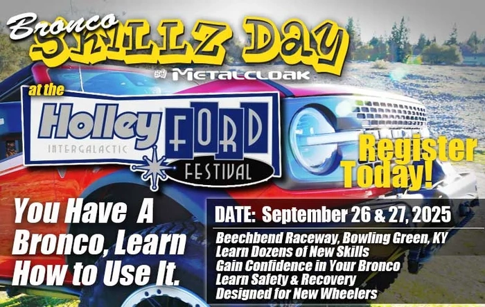 Bronco Skillz Day - East - at Holley Ford Fest