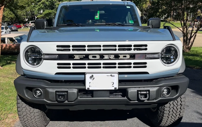 1970 FORD Grill Letters Badging on 2025 Heritage Bronco