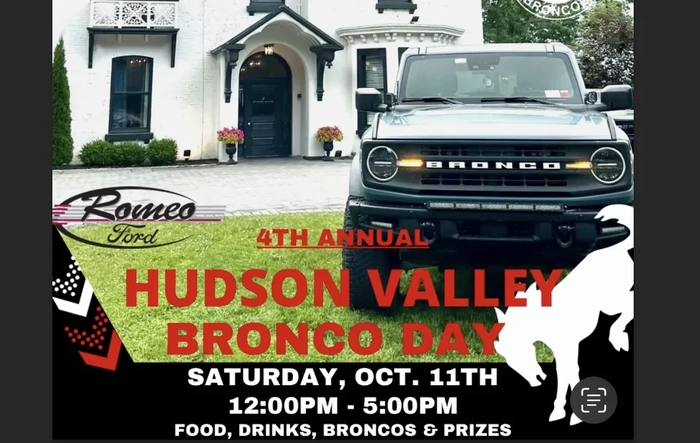 You're Invited! 4th Annual Hudson Valley Bronco Day!