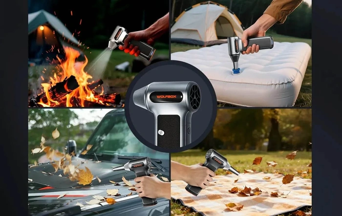 Where Does Your Car Need Cleaning the Most? Introducing Wolfbox Air Duster MF200! 🚗