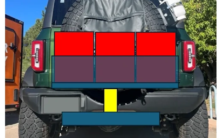 Idea - hitch mount rack for 3 jerry cans.
