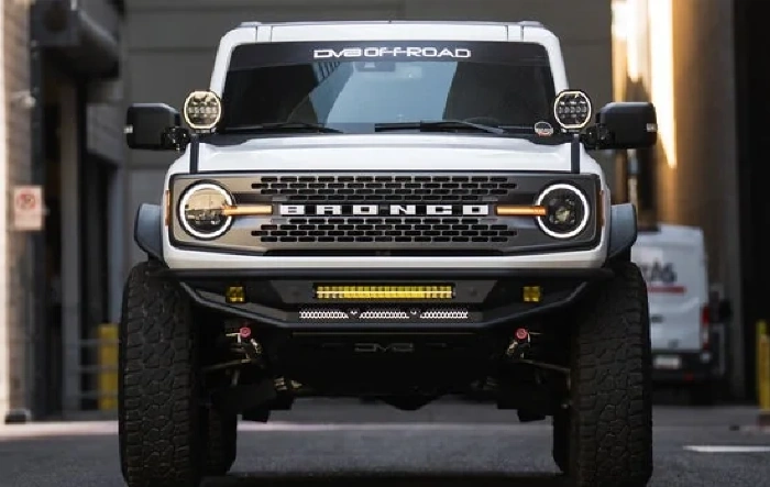 New Product - DV8 Offroad Black Headlights for Bronco