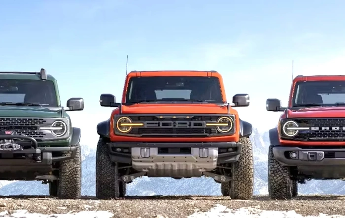 Bronco Raptor Differences vs. All Other Trims - Comprehensive List