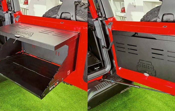 New EZ4X4 Extreme Tailgate Tables for Bronco — Standard & MOLLE Versions + 20% Off w/ Code 6GBLKFRI