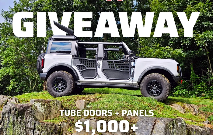 🚨 NEW $1,000 GIVEAWAY: Win a Set of EZ4X4 Alpha Aluminum Tube Doors + Your Choice of Panels! ($1,000+ Value!)