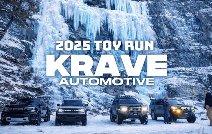 50+ TRUCK CONVOY TO A FROZEN WATERFALL - Transalta Falls Charity Trail Event