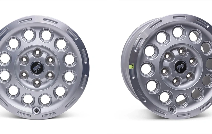 Ford Performance Parts Bronco Silver Wheel Kit 17"x8" (M-1007-P178S)