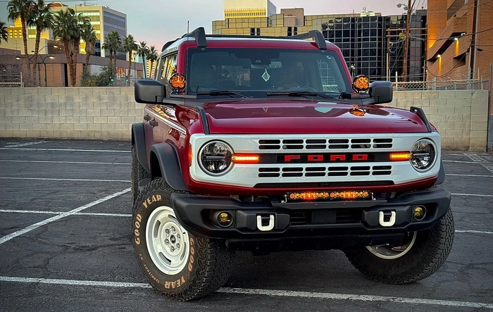 Baja Designs Lights on Bronco HE