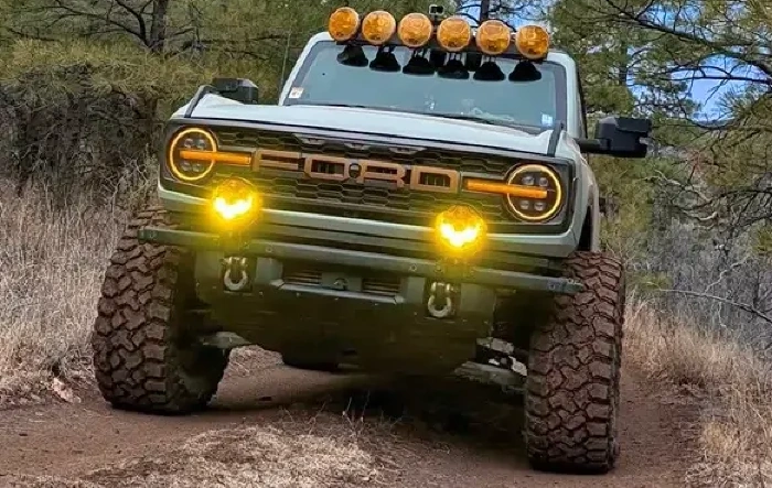 Installed Suparee Helm 7 lights on front bumper (install video & review)