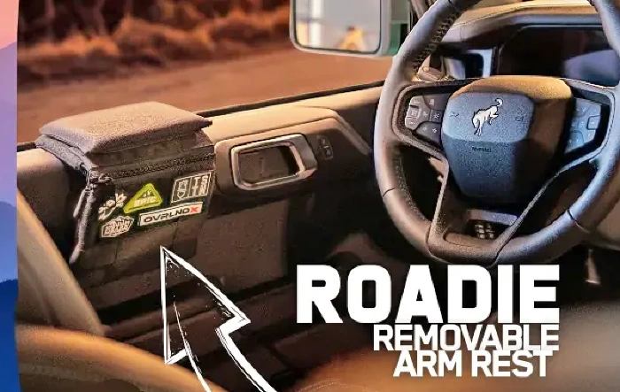 EPIC Roadie Removable Arm Rest for Bronco!