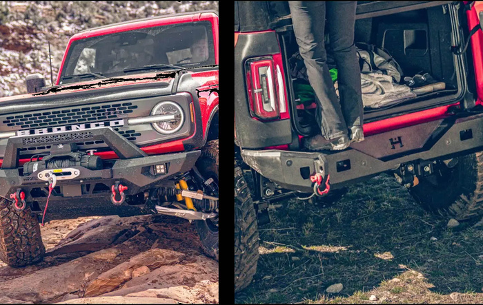 ⭐Havoc Bronco Bumper Package- Front, Rear, and Gear⭐