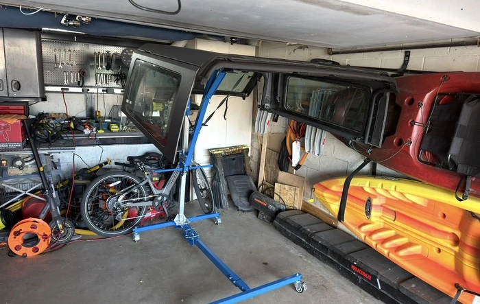 EZ4x4 hard top remover lift. My review.