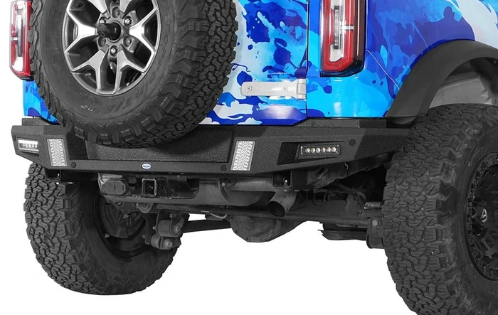 Bronco Rear Bumper V2: Now with Fender Flare Alignment (Hooke Road)