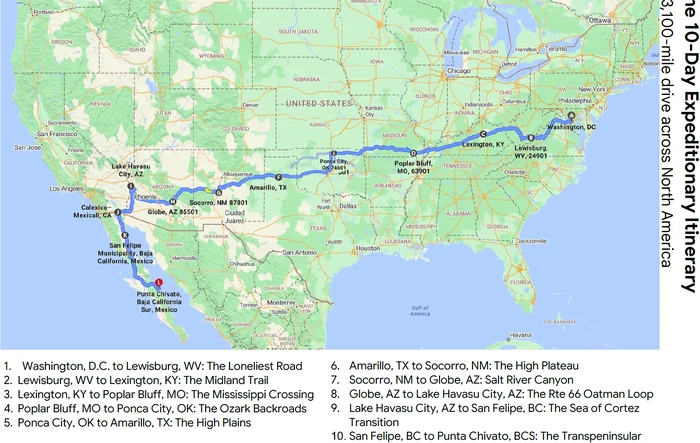 Cross-Country to Baja: The Good, the Bad and the Ugly