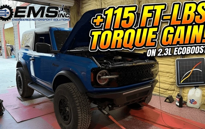 2021 Bronco 2.3L Ecoboost Custom Tuning Dyno Results!