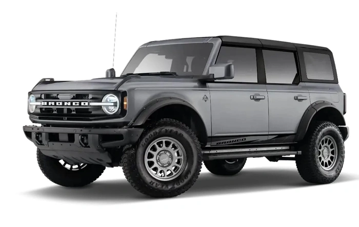 Dark Trail Series Titanium Package For Bronco