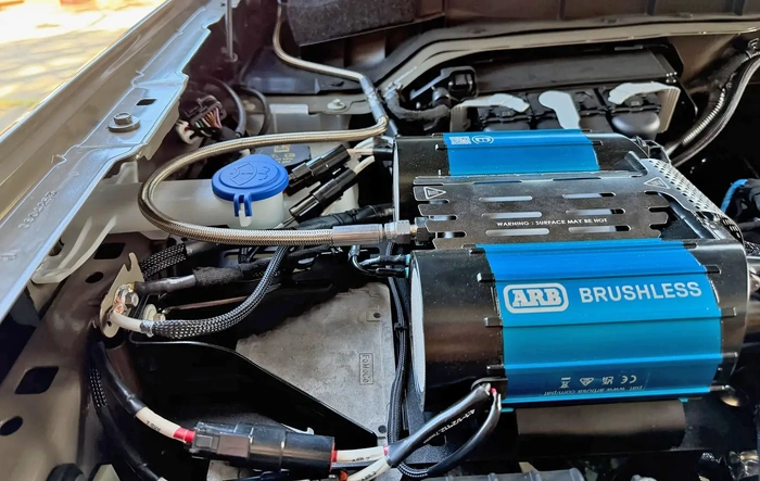 Engine bay wiring for accessories (including ARB brushless twin) w/ SAPS and power distribution module (PDM) - my custom DIY