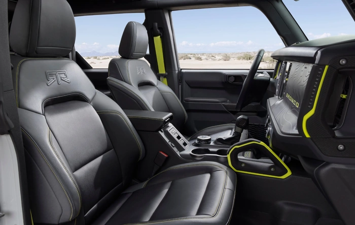 2027 RTR Bronco interior