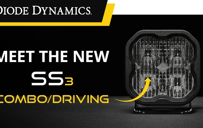 NEW! SS3 Combo 2.0 Optic - Driving + Flood Light | Diode Dynamics