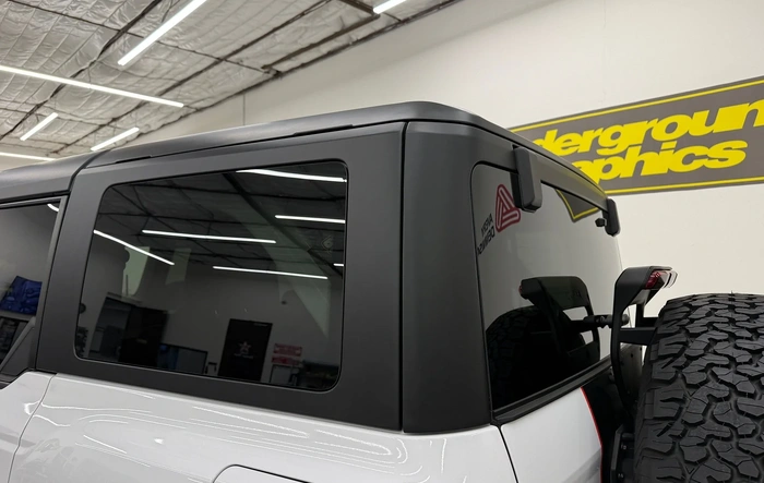 We wrapped our hardtop because Ford denied our color mismatched panels, ...details inside!