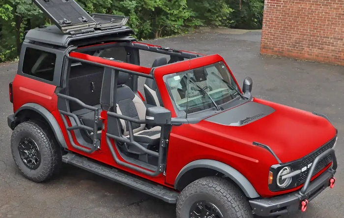 EZ4X4 FlipTop and Roof Rack for Bronco now available