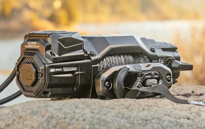 The ARB 4x4 Integrated Winch is now available for your Bronco build!